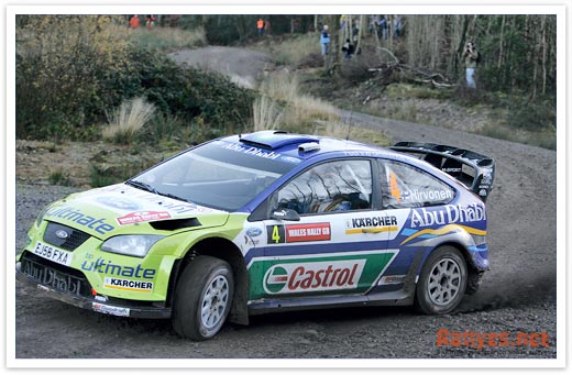 Hirvonen Rally de Gales