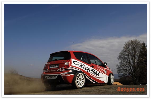 Simon Jean Joseph ha llevado a la victoria a su Citroen C2 R2 Max entre los