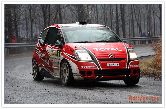 El Citroen C2 R2 Max de Simon Jean Joseph realizar su cuarta salida del a o 