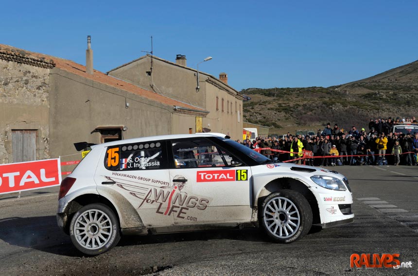 Incre ble el cuarto lugar de S bastien Ogier con el Skoda Fabia S2000 