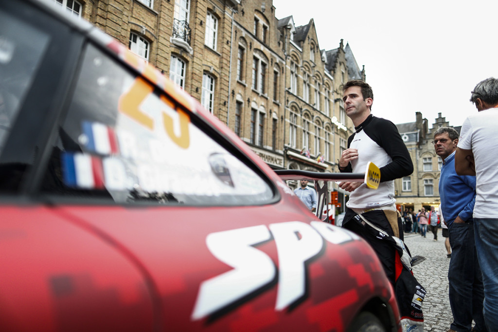 25 DUMAS Romain Porsche 911 GT3 RS ambiance portrait during the 2015 European Rally Championship ERC Ypres Rally,  from June 18 to 20th 2015 at Ypres, Belgium. Photo Florent Gooden / DPPI