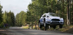 Elfyn Evans, Rallye de Finlandia 2015.