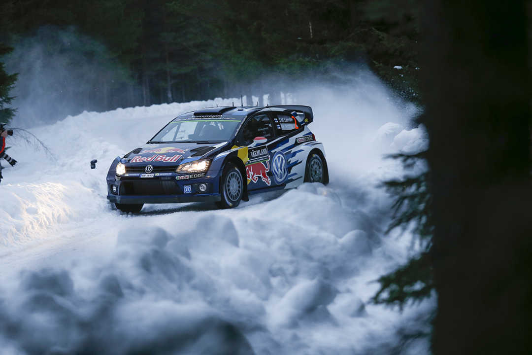 Jari-Matti Latvala (FIN), Miikka Anttila (FIN) Volkswagen Polo R WRC (2015) Rally Sweden 2015