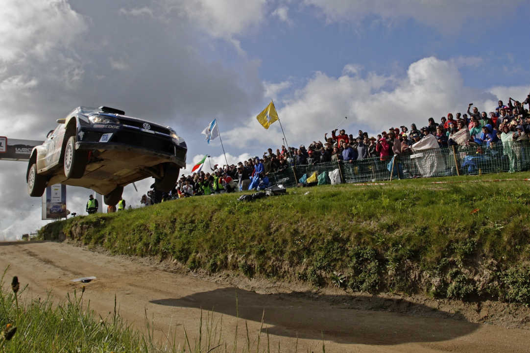 Andreas Mikkelsen (NOR), Anders Jæger (NOR) Volkswagen Polo R WRC (2016) WRC Rally Portugal 2016