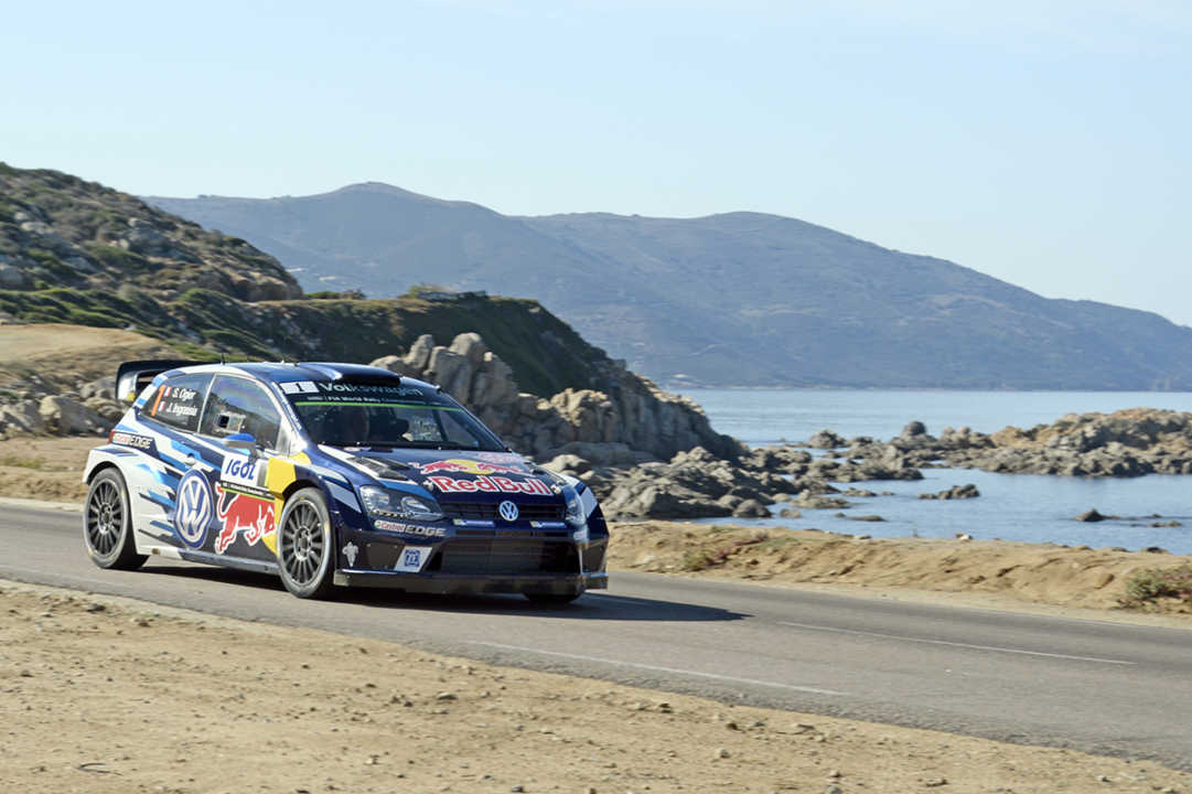 Sébastien Ogier (F), Julien Ingrassia (F) Volkswagen Polo R WRC (2016) WRC Rally France - Corsica 2016 Photo: Daniel Roeseler