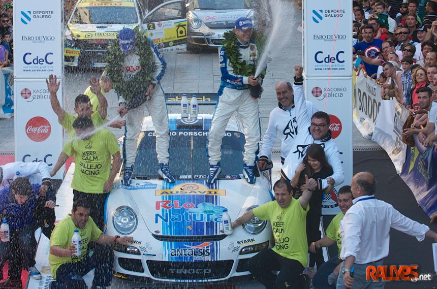 El 51 Rallye Rías Baixas abandona la ciudad de Vigo