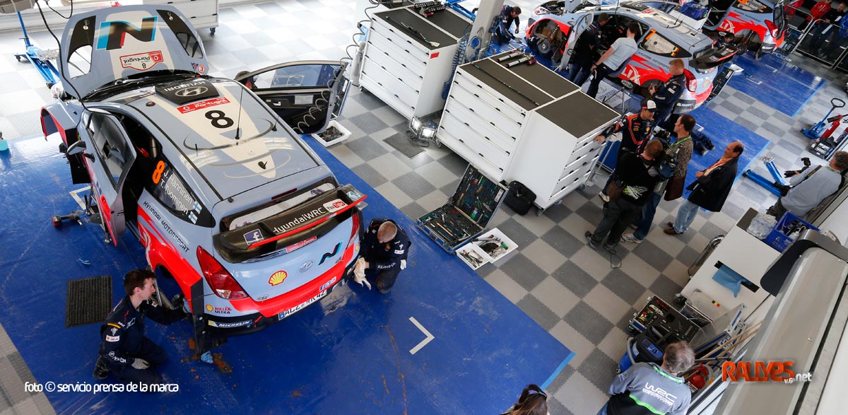Hyundai prepara la evolución de motor del i20 WRC