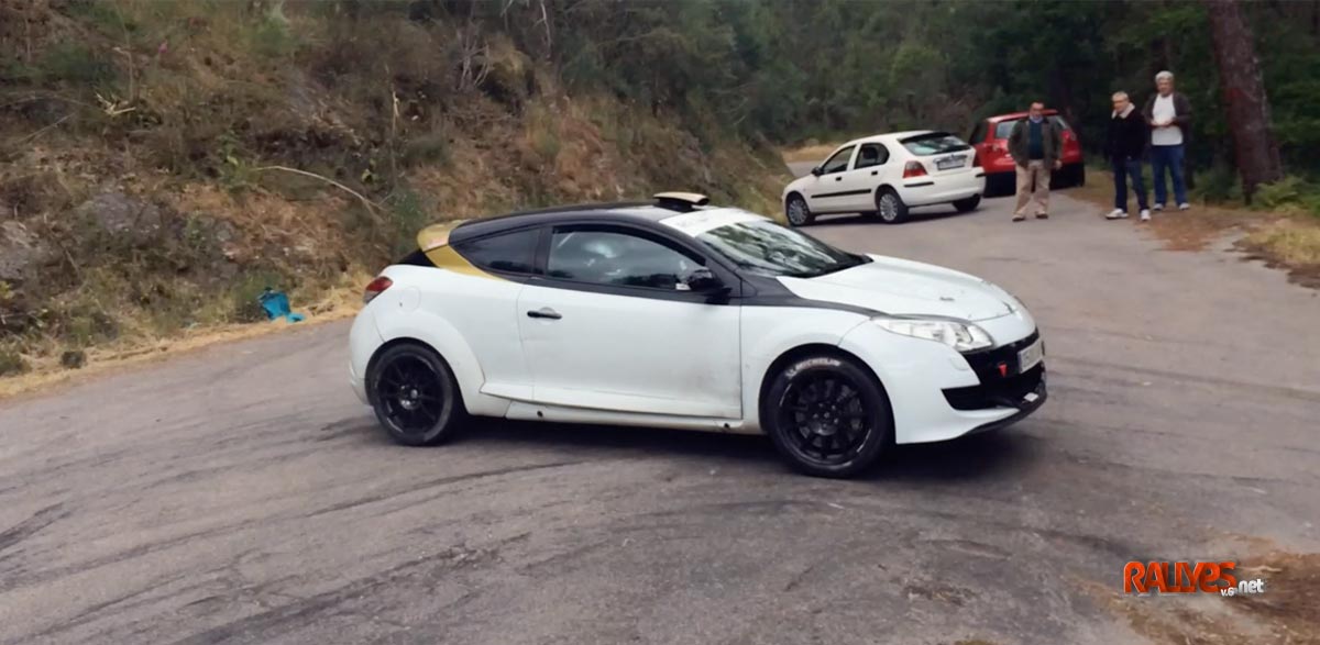 Primer test de Alex Pais con el Renault Mégane N4