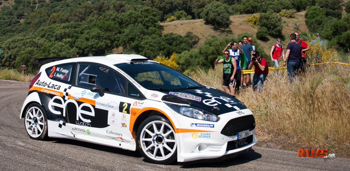 Miguel Fuster lidera el 32 Rallye Sierra Morena