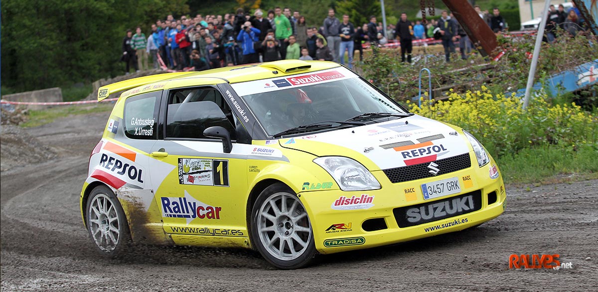 Victoria de Gorka Antxustegi en el III Rallye Lea-Artibai