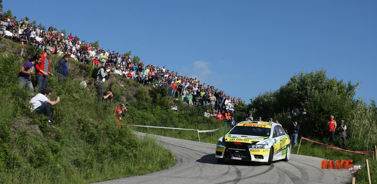 Resumen en video de la primera etapa del 50 Rallye Rias Baixas