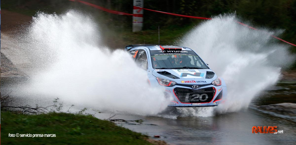 Ya está en marcha el Rally Argentina WRC. Sordo el más rápido en el shakedown