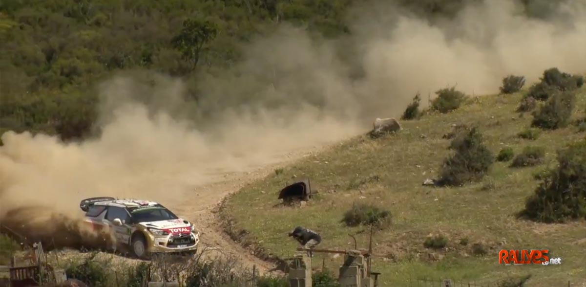 Video, segunda etapa del Rally de Cerdeña 2014