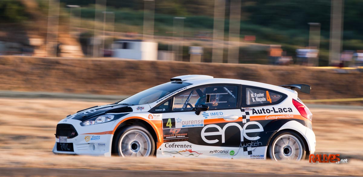 Miguel Fuster lidera el Rally de Ourense