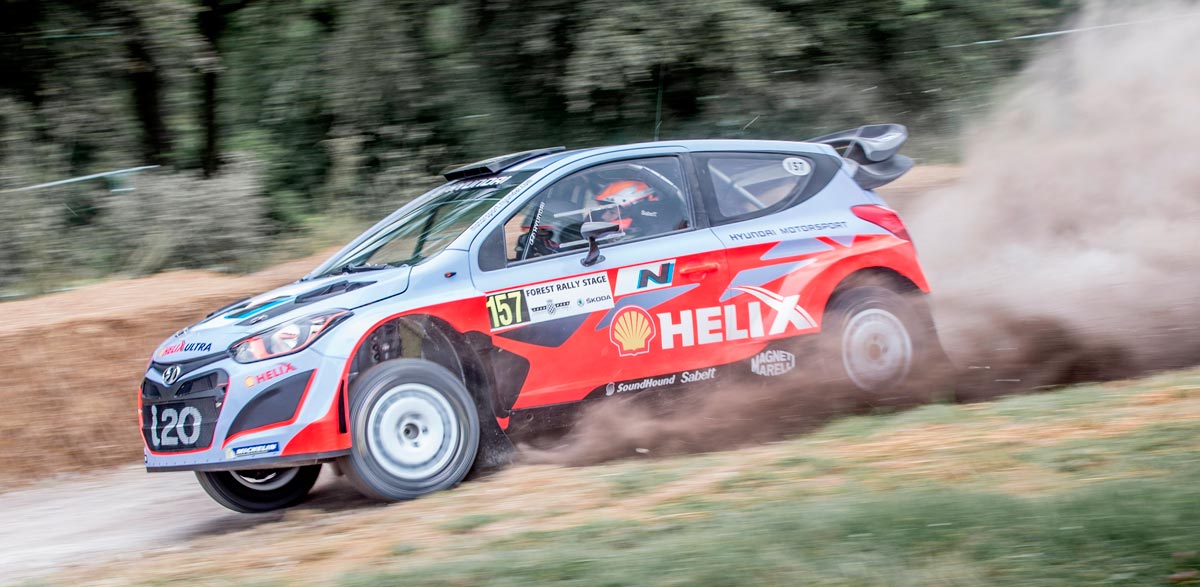 Dani Sordo, el más rápido en el “Forest Rally Stage” de Goodwood