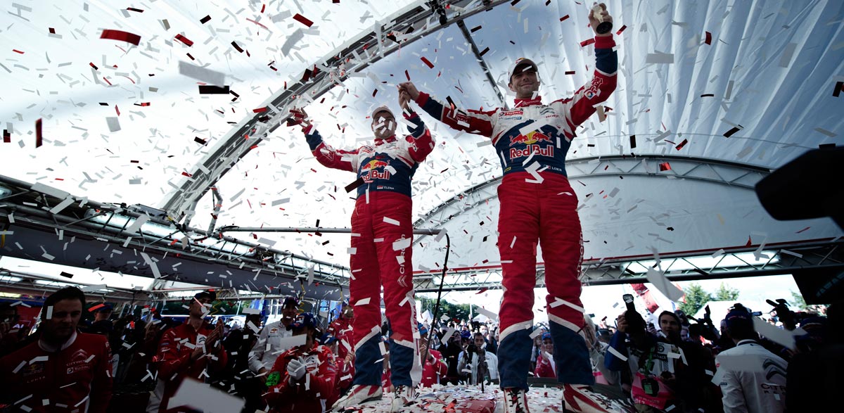 Sebastien Loeb y Daniel Elena, 9 título Mundial de Rallyes