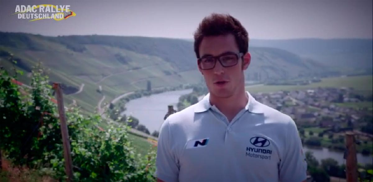 Thierry Neuville, seguridad en los tramos del Rallye de Alemania 2014