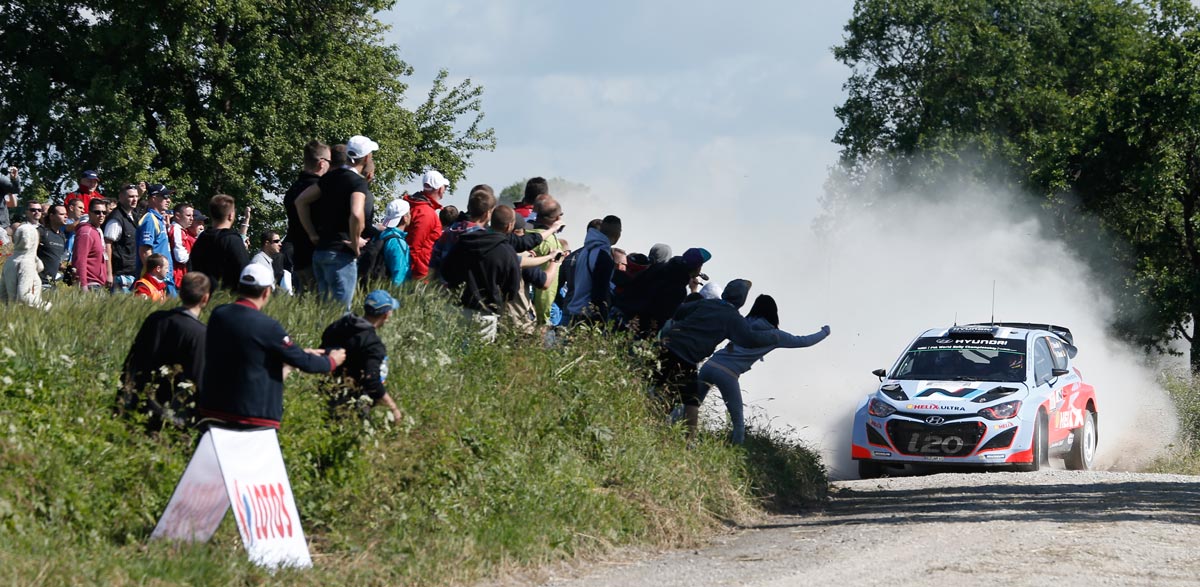 Thierry Neuville, Rallye de Polonia 2014