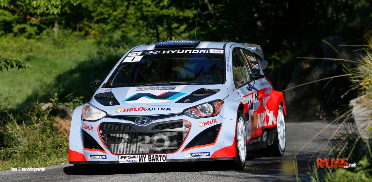 Bryan Bouffier y Dani Sordo con Hyundai en Alemania