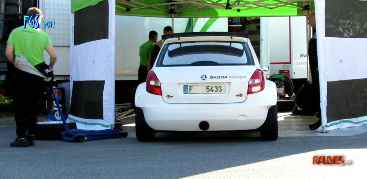 Vídeo, tests del Skoda Fabia R5