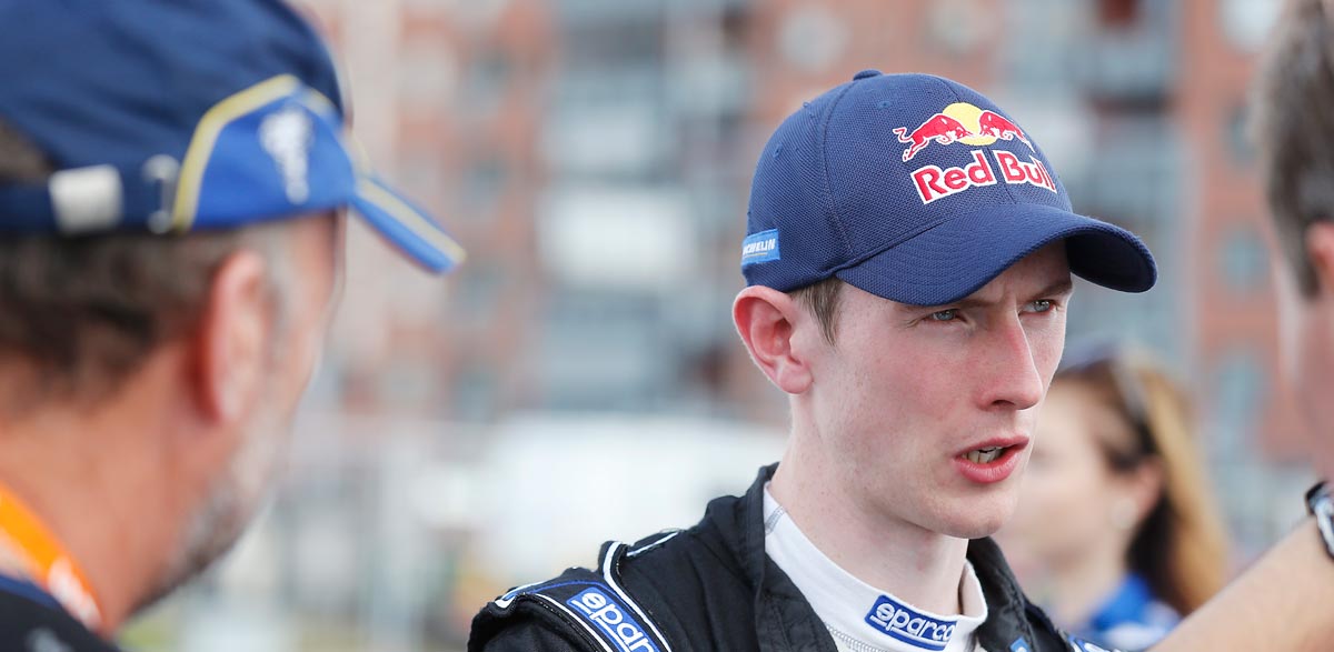 Elfyn Evans, Rallye de Finlandia 2014