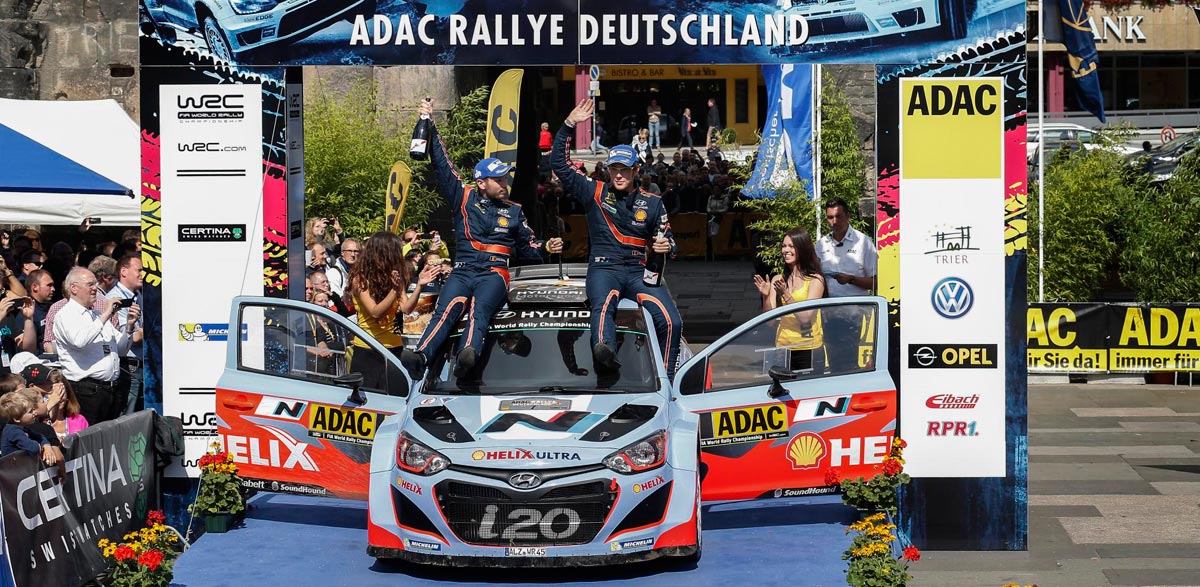 Rallye de Alemania: doblete de Hyundai… pero «gana» Volkswagen