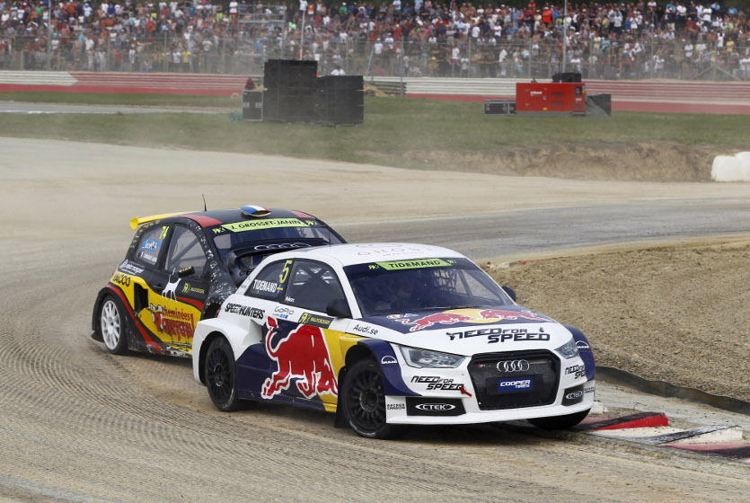 Video, final Mundial de Rallycross en Loheac (Francia)