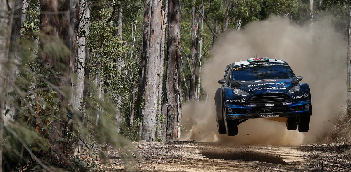 Elfyn Evans, Rallye de Australia 2014