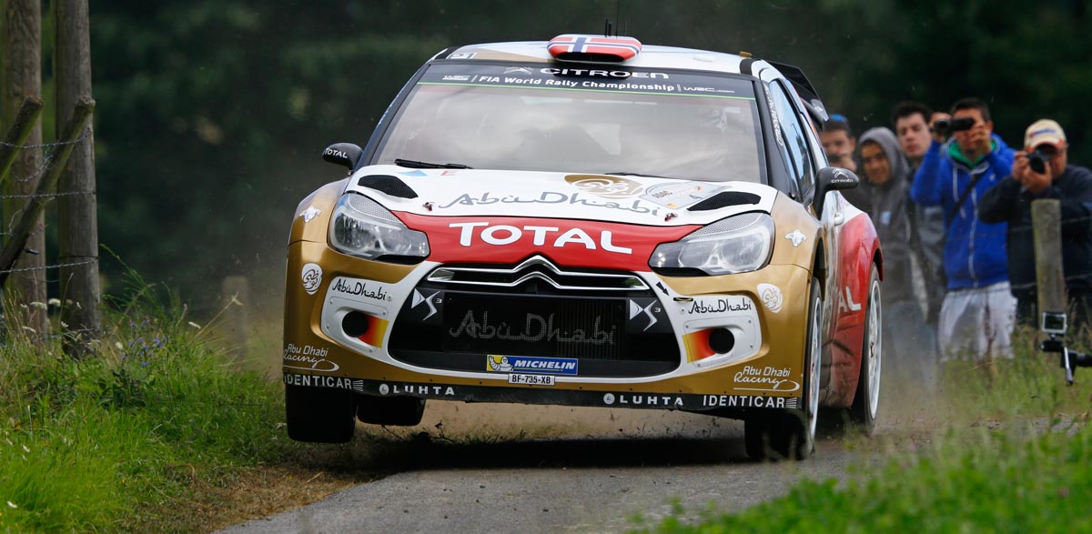 Rallye de Francia: los neumáticos obligan a cambiar la puesta a punto de los coches