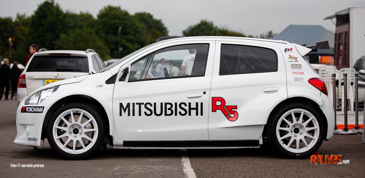 Presentado el Mitsubishi R5 en el RallyDay 2014