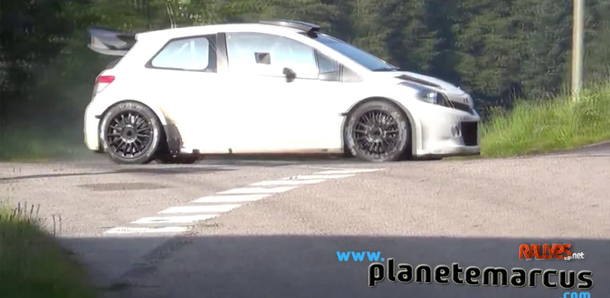 Video, tests del Toyota Yaris WRC