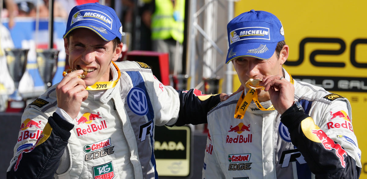 Ogier e Ingrassia, campeones del mundo de Rallyes 2014.