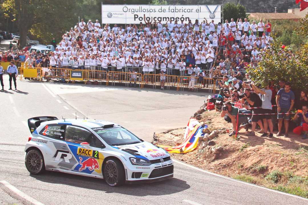 Los trabajadores de la fábrica de Volkswagen de Navarra orgullosos de fabricar el Polo R WRC