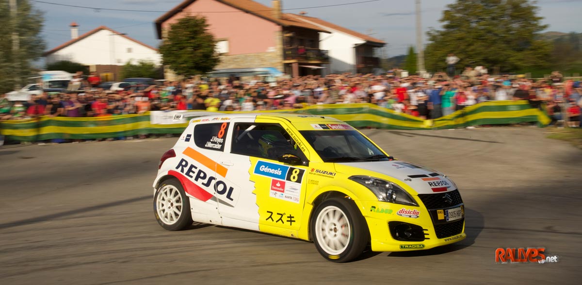 Division II en el Rallye de Santander, victoria de Vinyes y liderato de Antxustegi