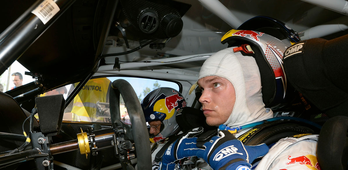 Andreas Mikkelsen, Rallye RACC 2014.