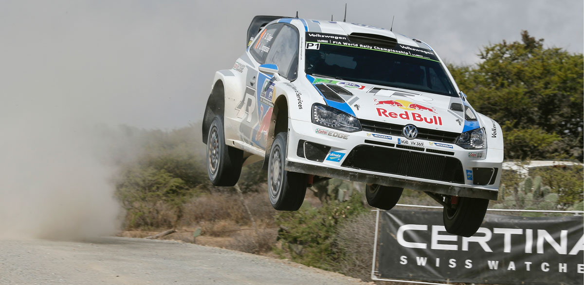 Sebastien Ogier, Rallye México 2014.