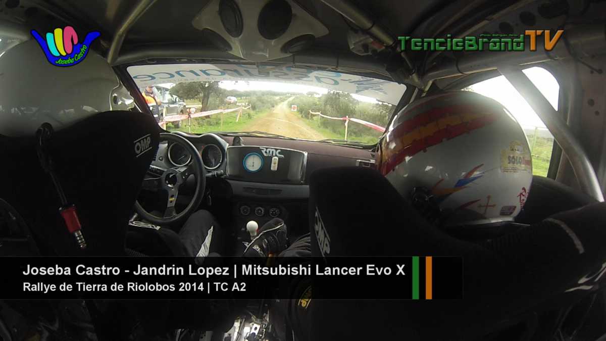 Onboard de Joseba Castro y Jandrin López en el Rally de Riolobos