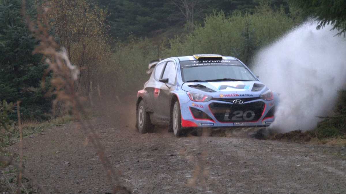 Video de los tests de Hyundai y Volkswagen de cara al Rally de Gran Bretaña