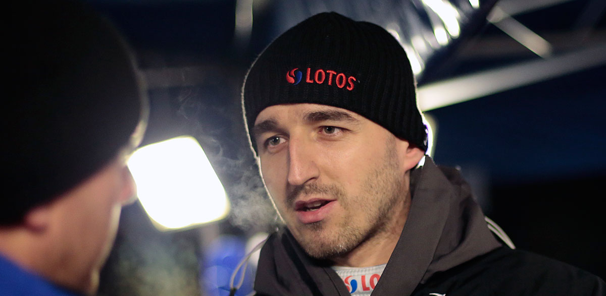 Robert Kubica, Rallye de Suecia 2014.