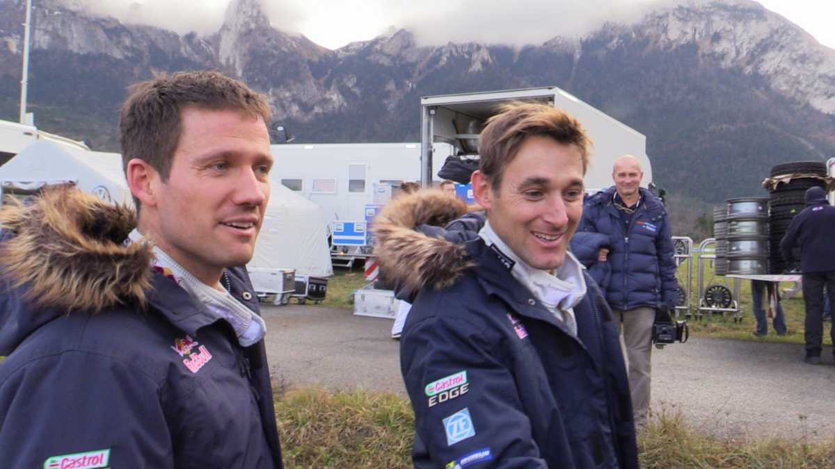 Video, tests de Sebastien Ogier para el Montecarlo 2015