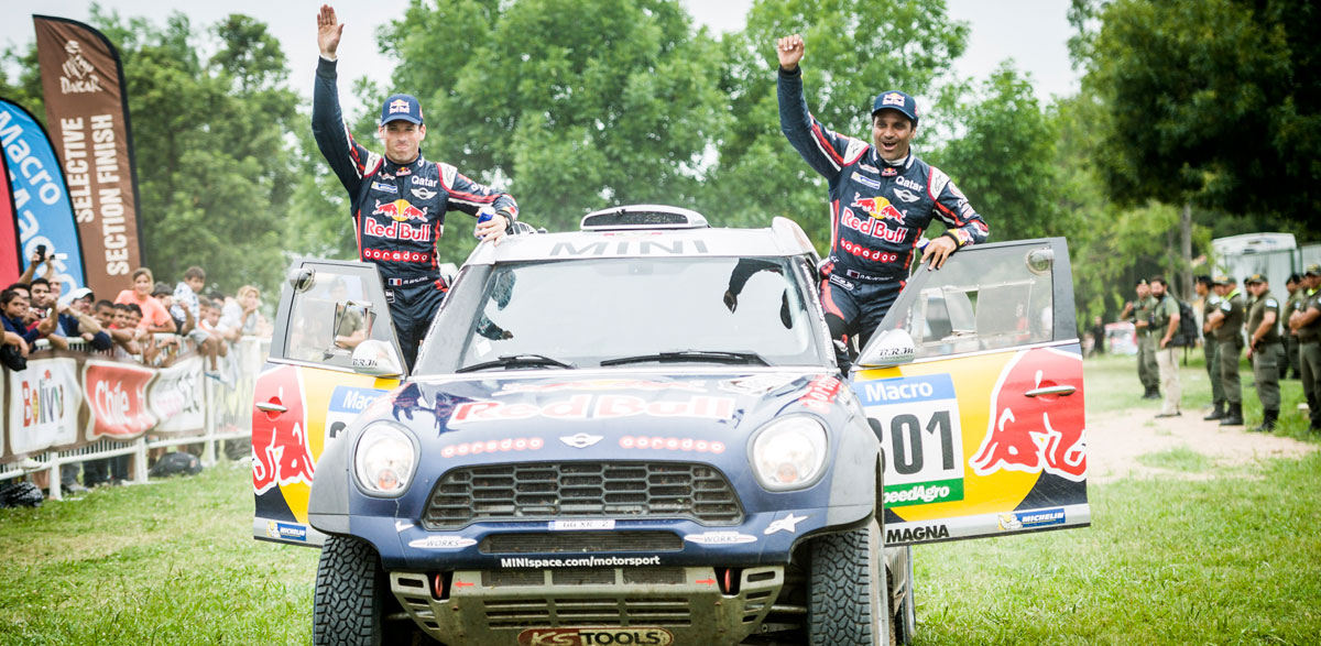 Nasser Al-Attiyah, ganador del Dakar 2015