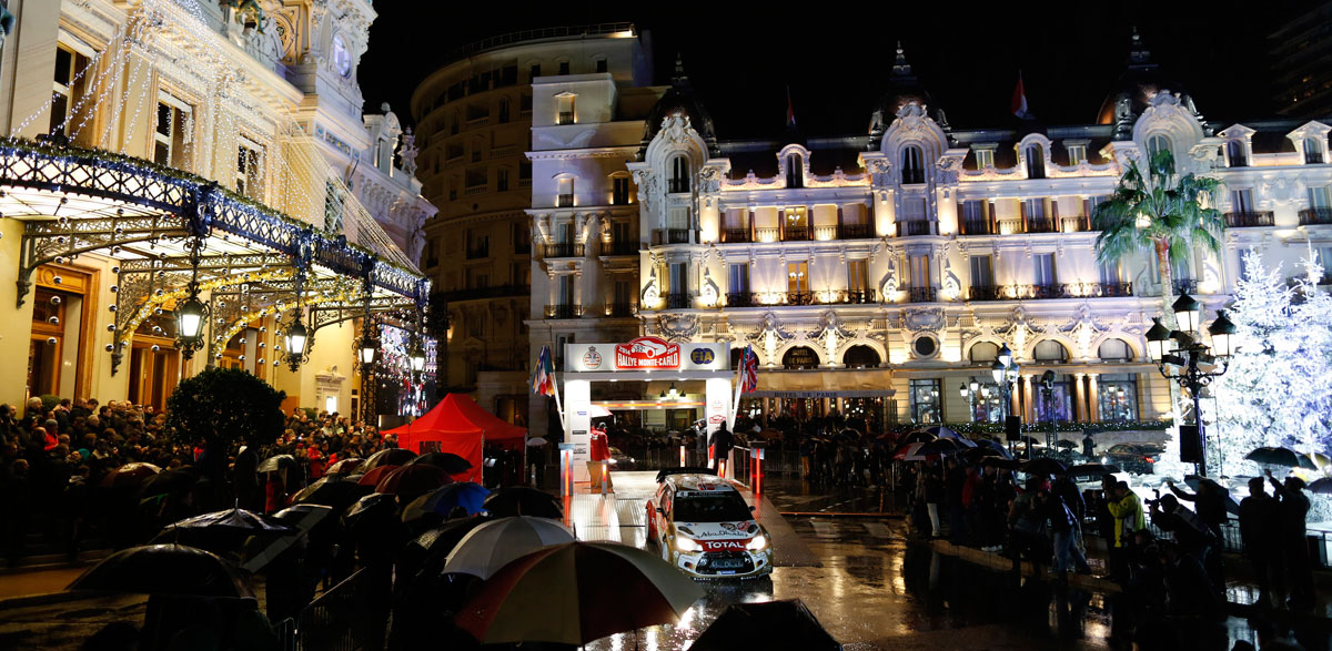 Lluvia de estrellas en el Rallye Montecarlo