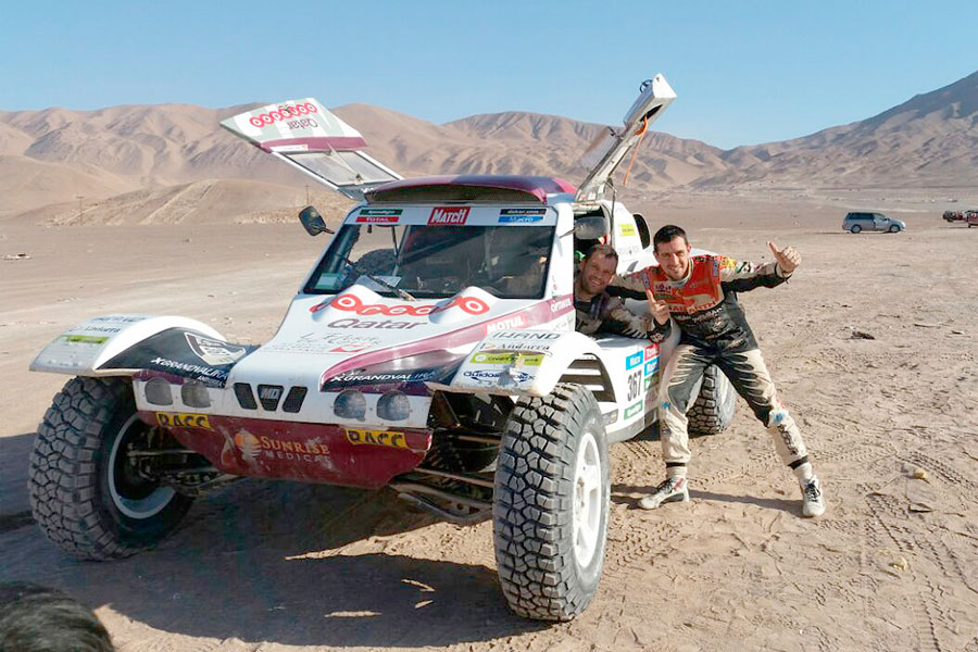 Albert Llovera quiere más en el Dakar 2016