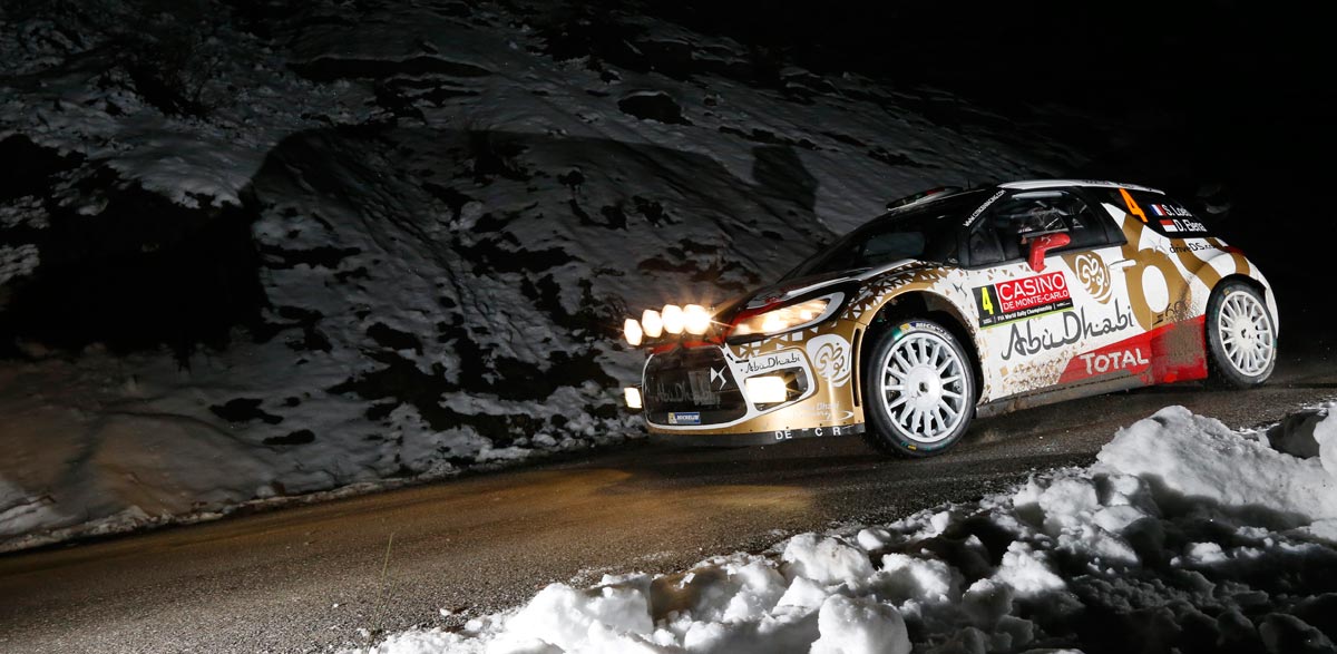 Sebastien Loeb, Rallye Montecarlo 2015.