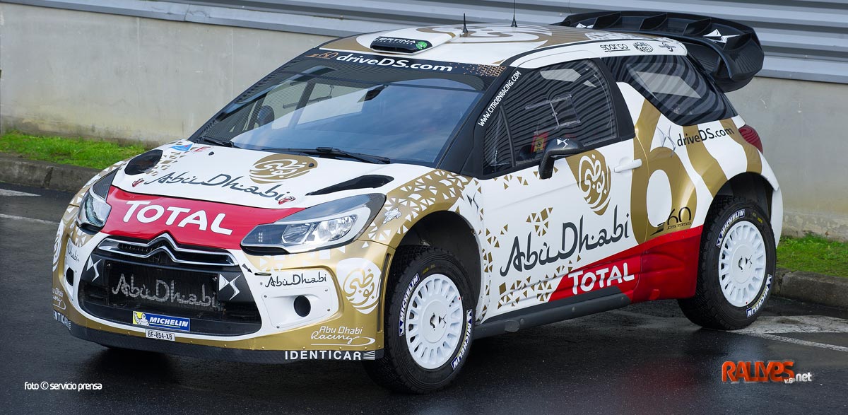 Citroen enseña la decoración del DS3 WRC para 2015