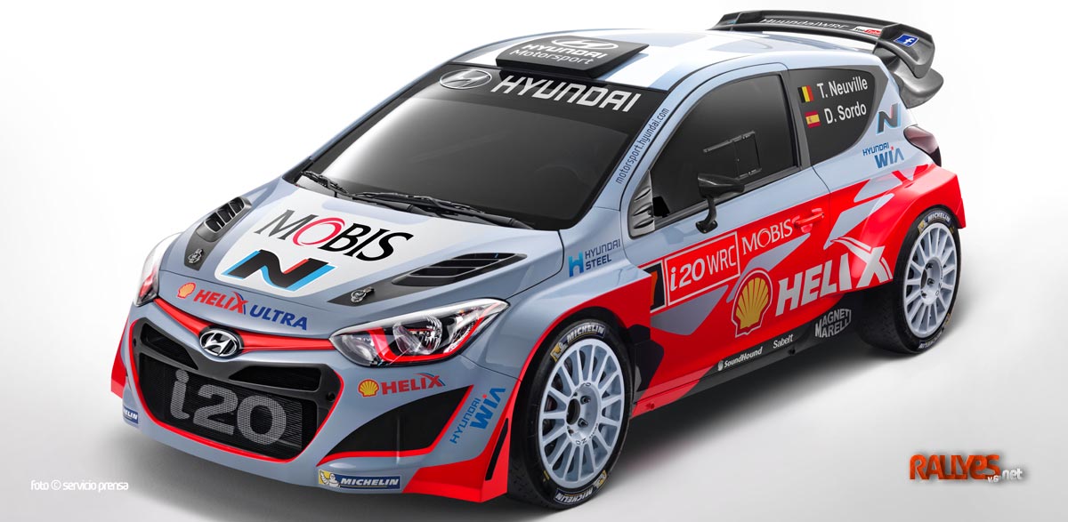 Hyundai muestra la decoración de su i20 WRC y ficha a Abbring como probador