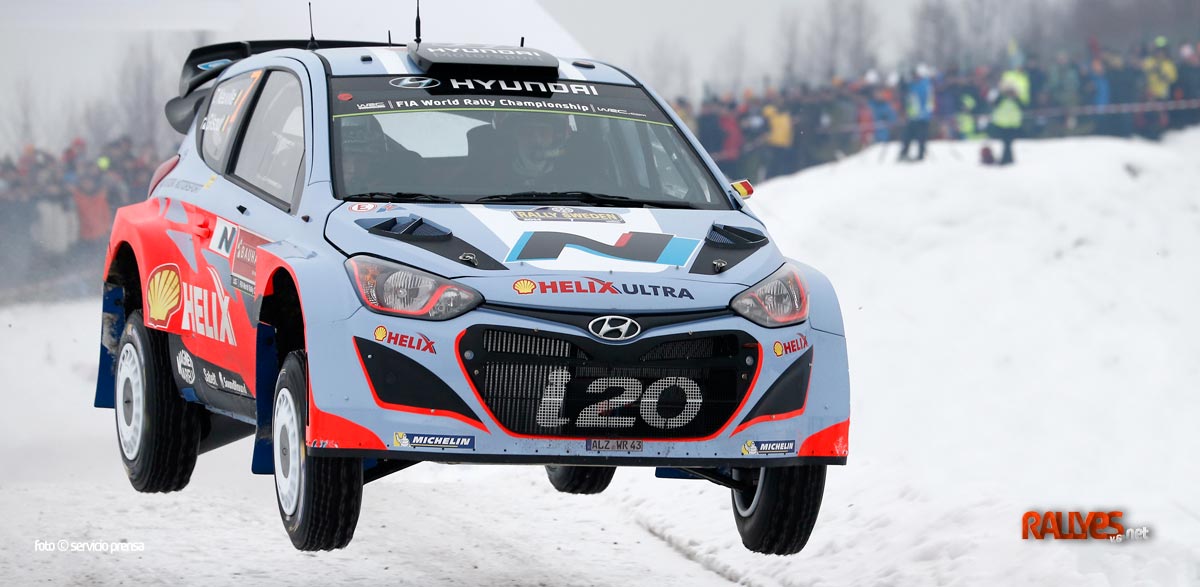 Hyundai anuncia sus pilotos para el Rallye de Suecia