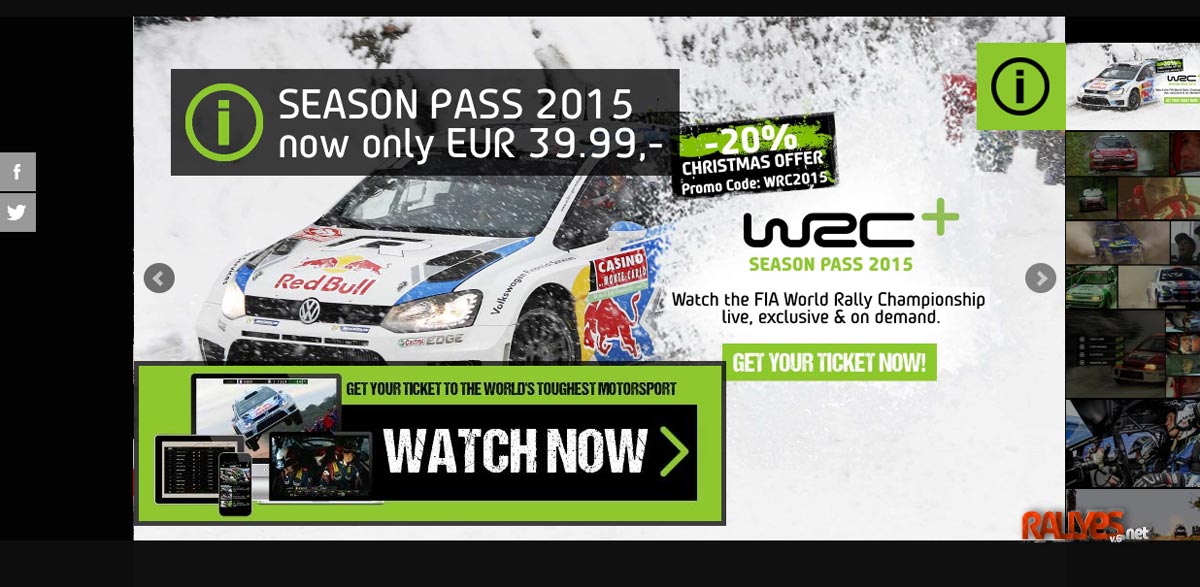 9 rallyes confirmados en el calendario del WRC 2016