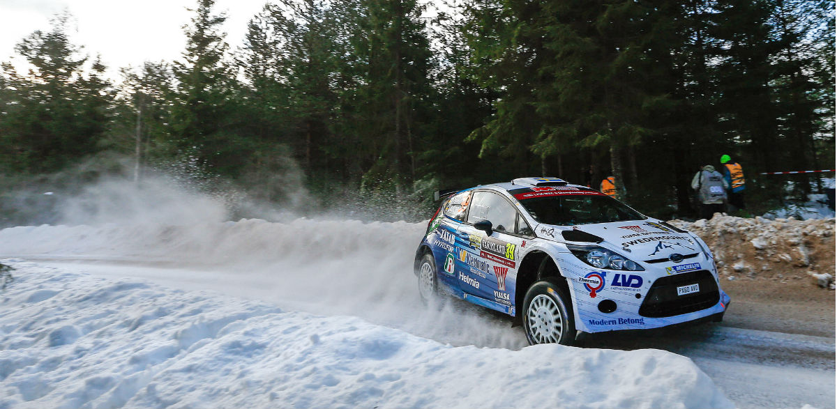 Tidemand, primer líder del Rallye de Suecia 2015