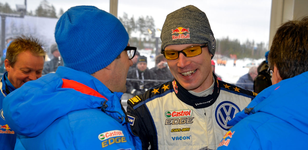 Jari-Matti Latvala, Rallye de Suecia 2015.